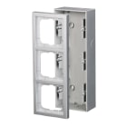 ABB - Pintakotelo Impressivo - 3-os/IP20 54/80mm alu