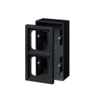 ABB - Pintakotelo Impressivo - 2-os/IP20 54/80mm mus