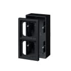 ABB - Pintakotelo Impressivo - 2-os/IP20 54/80mm mus