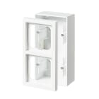 ABB - Pintakotelo Impressivo - 2OS/IP21 54/80mm mVAL