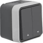 HAGER - Kytkin W.1 - 5/10A/IP55 verho PPJ har