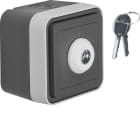 HAGER - Kytkin W.1 - 5/10A/IP55 verho luk PPJ har