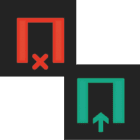 HAGER - Linssi W.1 - odota/sisään