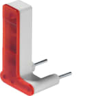 HAGER - Merkkilamppu W.1 - PUN LED 230VAC 0.4mA kontr.