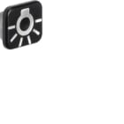 HAGER - Linssi W.1 - valo-symbolilla 10kpl