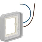 HAGER - Pintakehys W.1 - 1-os. valo SIN 12-24VDC