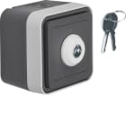 HAGER - Kytkin - 6/10A/IP55 luk. PPR har