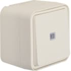 HAGER - Vipupainike - 6/10A/250V/IP55 LI PPJ val