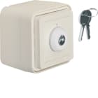 HAGER - Kytkin - 6/10A/IP55 luk. PPR val