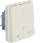 HAGER - Kytkin - 5/10A/IP55 verho KJ val