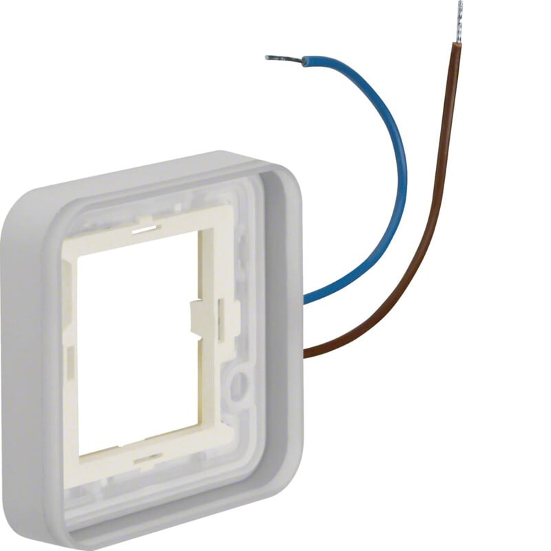 HAGER - Pintakehys - 1os. valo SIN 12-24VDC