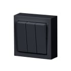 ABB - Kytkin Impressivo - 1+1+1/16AX/250V/IP21 PPJ2X ant