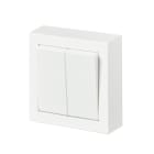 ABB - Kytkin Impressivo - 5/16AX/250V/IP21 PPJ 2X mVAL