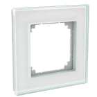 SCHNEIDER ELECTRIC - Peitelevy Exxact - 1-kehys lasi, kirkas val