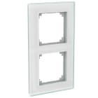 SCHNEIDER ELECTRIC - Peitelevy Exxact - 2-kehys lasi, kirkas val