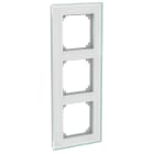 SCHNEIDER ELECTRIC - Peitelevy Exxact - 3-kehys lasi, kirkas val