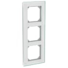 SCHNEIDER ELECTRIC - Peitelevy Exxact - 3-kehys lasi, kirkas val