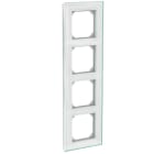 SCHNEIDER ELECTRIC - Peitelevy Exxact - 4-kehys lasi, kirkas val