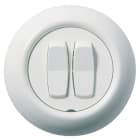 SCHNEIDER ELECTRIC - Kytkin - Vaihto + vaihto (6+6) valk