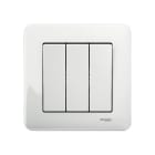 SCHNEIDER ELECTRIC - Kytkin Exxact - 3-osainen (1+1+1), valk.