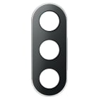 SCHNEIDER ELECTRIC - Peitelevy Renova - 3-kehys lasi mus