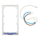 SCHNEIDER ELECTRIC - Peitelevy ELKO Plus - 2-valokehys muuntajalla