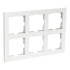 ELKO - Peitelevy ELKO Plus - Matriisikehys 2x3 valk