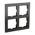 ELKO - Peitelevy ELKO Plus - 2x2 MATRIISI/IP20/156MM MUS