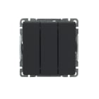 ABB - Kytkin Impressivo - 1+1+1/16AX/250V/IP21UKJ 0X mus