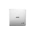 ABB - Vipu avain Impressivo - 1-os.IP20 kirkas LI teräs