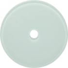 HAGER - Peitelevy Glas - 1-os. kytk/pain lasi valkoinen