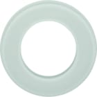 HAGER - Peitelevy Glas - 1-os. koko lasi valkoinen