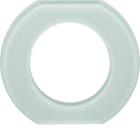 HAGER - Peitelevy Glas - 1os. keski lasi valkoinen