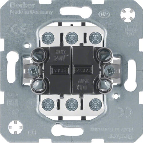 HAGER - Kytkin - 6+6/16A/250V UJ 0X