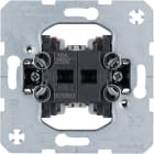 HAGER - Vipupainikerunko S.1/R.1/R.3 - 1+1/10A/250V UJ 0X