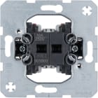 HAGER - Vipupainikerunko S.1/R.1/R.3 - 1+1/10A/250V UJ 0X