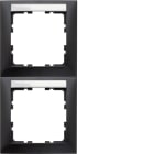 HAGER - Peitelevy S.1 - 2-os. 80mm pysty MI ant