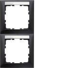 HAGER - Peitelevy S.1 - 2-os. 80mm pysty MI ant