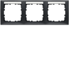 HAGER - Peitelevy S.1 - 3-os. 80mm vaaka MI ant