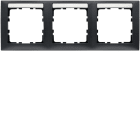 HAGER - Peitelevy S.1 - 3-os. 80mm vaaka MI ant