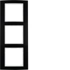 HAGER - Peitelevy B.3 - 3-os. 81mm mus-Al/val