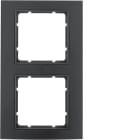 HAGER - Peitelevy B.3 - 2-os. 81mm mus-Al/ant