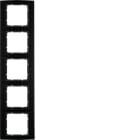 HAGER - Peitelevy B.3 - 5-os. 81mm mus-Al/ant