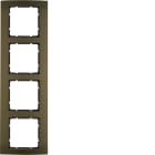 HAGER - Peitelevy B.3 - 4-os. 81mm rus-Al/ant