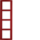 HAGER - Peitelevy B.3 - 4-os. 81mm pun-Al/val