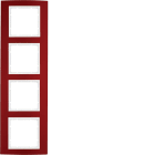 HAGER - Peitelevy B.3 - 4-os. 81mm pun-Al/val