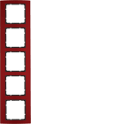 HAGER - Peitelevy B.3 - 5-os. 81mm pun-Al/ant