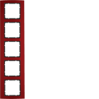 HAGER - Peitelevy B.3 - 5-os. 81mm pun-Al/ant