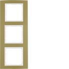 HAGER - Peitelevy B.3 - 3-os. 81mm kulta-Al/val