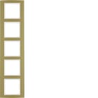 HAGER - Peitelevy B.3 - 5-os. 81mm kulta-Al/val